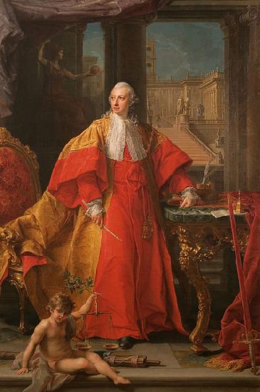 Pompeo Batoni Ritratto del Principe Abbondio Rezzonico